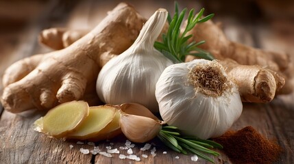 Comprehensive Study on the Combined Effects of Garlic and Ginger Extracts in Boosting Antimicrobial Action in Natural Remedies and Culinary Applications