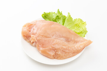 鶏胸肉　白バック