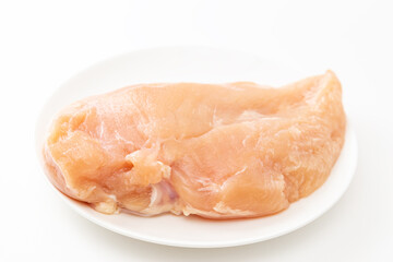 鶏胸肉　白バック