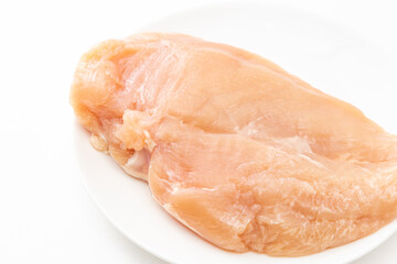 鶏胸肉　白バック