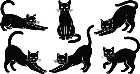 cat silhouette,black cat,animal graphic,pet illustration,cat pose,stylized cat,cat design,cat vector,whiskered cat,cat character,graphic animal,cat artwork,cat drawing,cat icon,cat shape