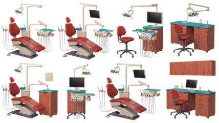 Complete dental clinic setup for sale, modern equipment package