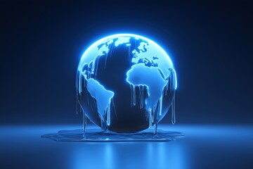 Melting Crystal Globe