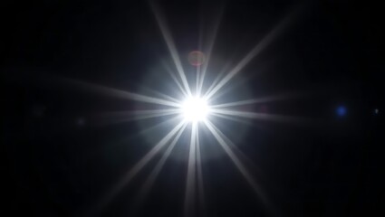 Bright light flare effect overlay background abstract burst star sun spotlight beam ray lens vector 100k