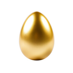 Shiny golden egg representing wealth and prosperity
