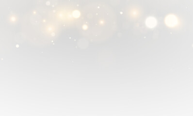 Bright White Confetti Effect