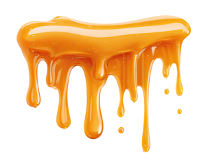 Dripping caramel