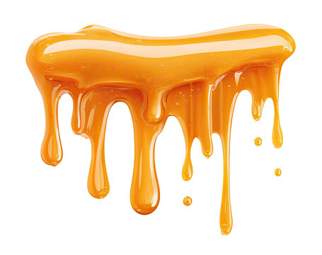 Dripping caramel