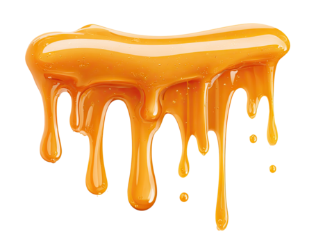 Dripping caramel