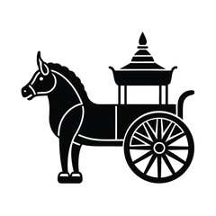 Tamil Nadu Heritage Chariot Icon