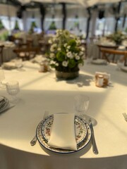 Indian wedding mandap decor yellow and white flowers