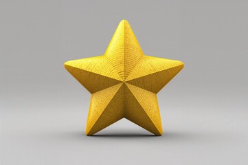 High-resolution 3D abstract backdrop featuring a yellow star pattern, standalone.
