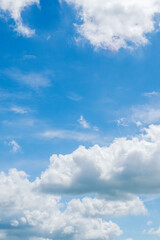 秋の空　夏の気配を残す青空と雲29