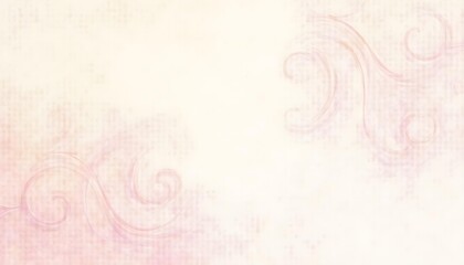 An elegant swirl curl pattern background in pastel shades