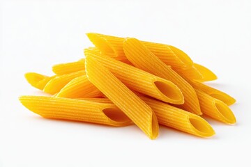 Pile of golden pasta