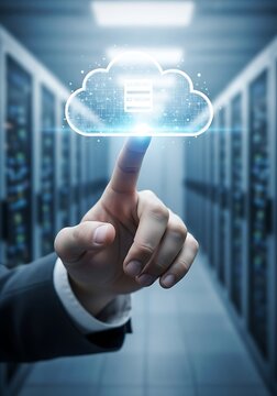 Digital Cloud Data Interaction cloud computing technology