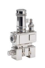 Polished Chrome Metal Valve Industrial Tool