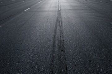 Abstract background of asphalt texture