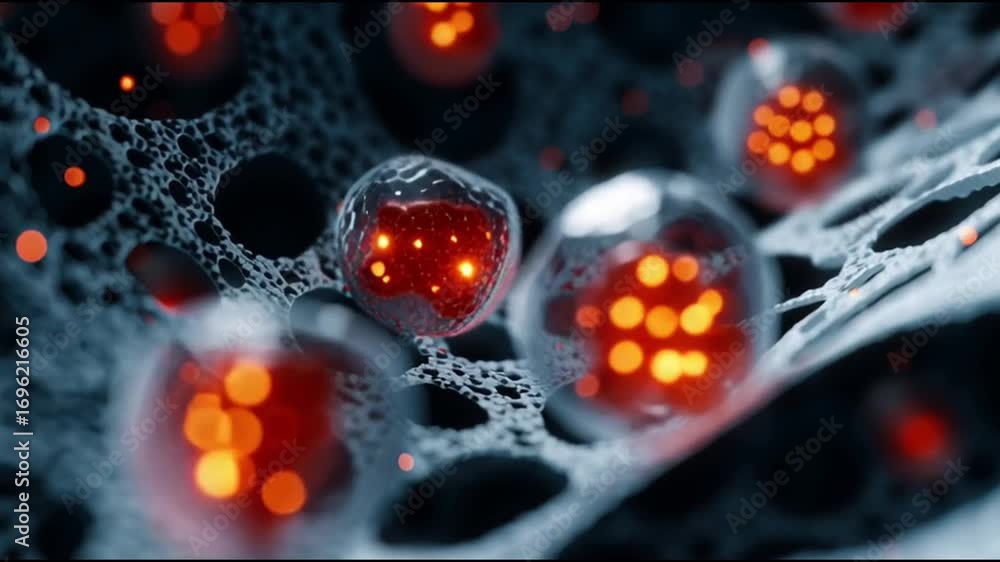 Poster bone marrow stem cells cellular. hematology. regeneration healthcare. immune system microscopic. clo