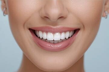 Obraz premium Attaining a Perfect Smile through Whitening, Quality Assurance, and Oral Health