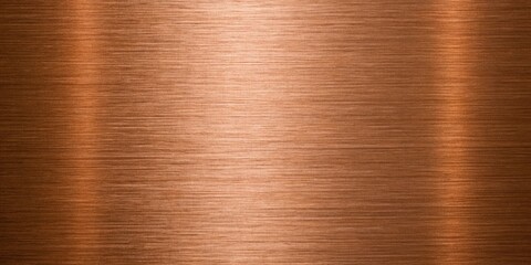 Bronze brushed metal texture background with horizontal lines, creating a warm and inviting aesthetic, perfect for industrial or technological themed designs