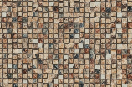 Continuous geometric tile pattern