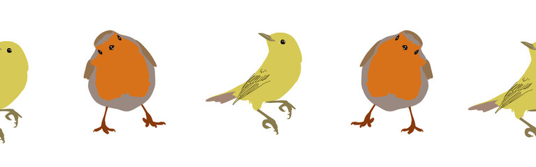 Bird con border. Bird feather silhouette symbol. Bird border isolated on a white background