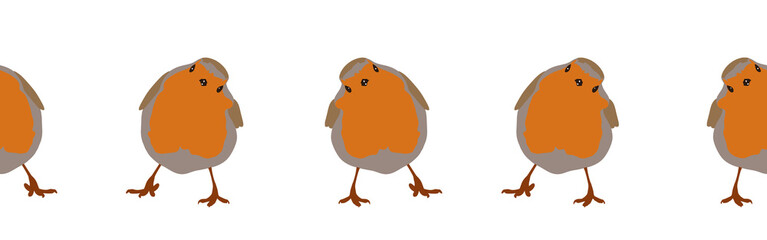 Bird con border. Bird feather silhouette symbol. Bird border isolated on a white background