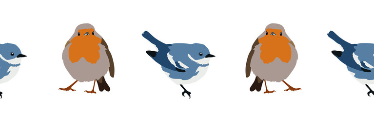 Bird con border. Bird feather silhouette symbol. Bird border isolated on a white background
