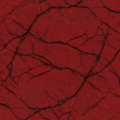 Red cracked marble texture background