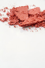 コスメの粉砕されたアイシャドウ素材