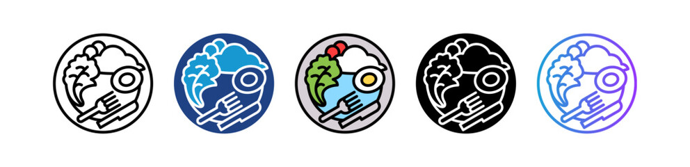Vegetarian Meal multiple icon