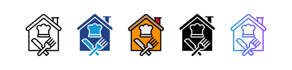Home Cooking multiple icon