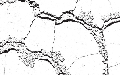 Abstract black and white texture with cracked pattern perfect for backgrounds