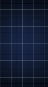 Blue gradient grid background, Blue moving grid with vignette looping animated vertical video