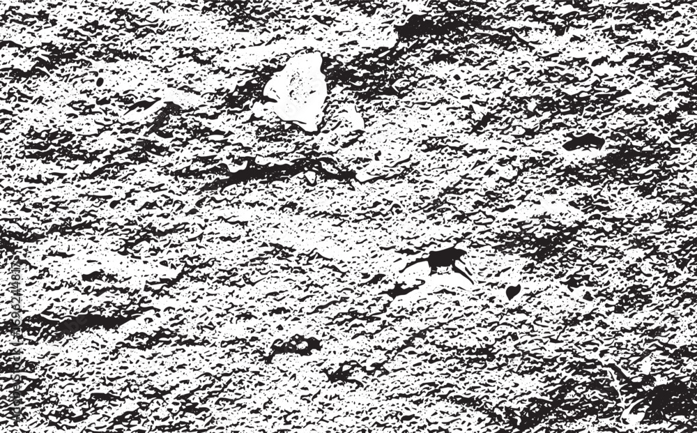 Poster black and white abstract design with interesting shapes and textures for background use