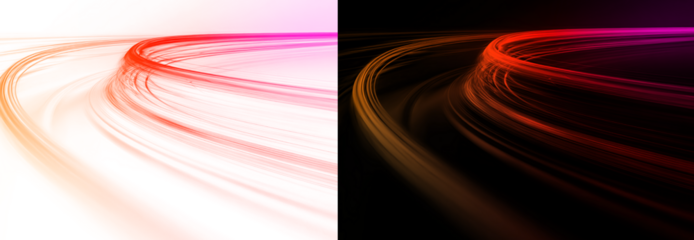 Effect vector neon line magic lens curve glow vortex flying.
