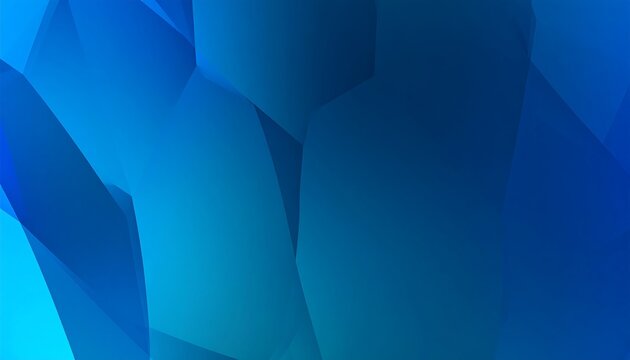 Dynamic blue gradient polygon mesh background design with geometric shapes
