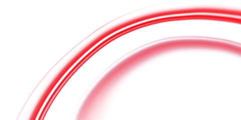 red flowing lines