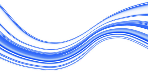 blue flowing lines