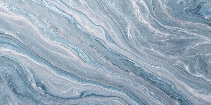 Elegant light blue marble texture background with natural pattern for backdrop or design, can also be used as a trendy wallpaper, calming
