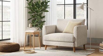 Fototapeta premium Modern home furniture