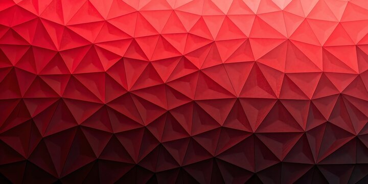 Abstract red geometric mosaic gradient pattern dynamic texture background vibrant energy flow deep tones