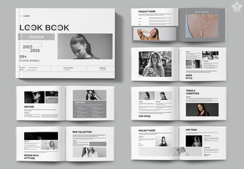 Look Book Magazine Templates