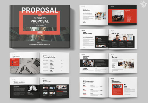 Business Proposal Landscape Template