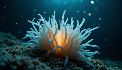 Oceanic Anemone in Glow
