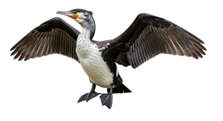 Isolated Cormorant