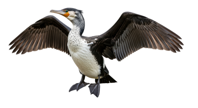 Isolated Cormorant