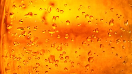Macro Shot of Pouring Beer Drink , abstract bacground