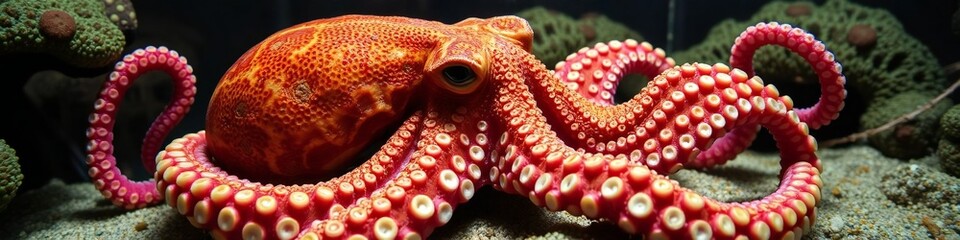 octopus in the sea